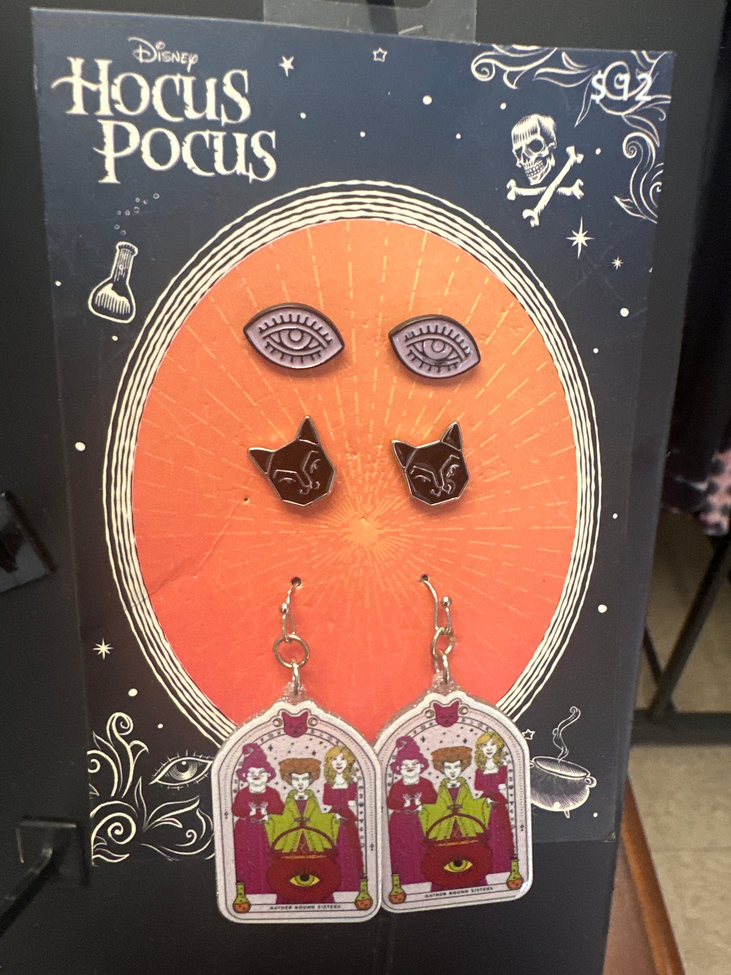 Hocus pocus earrings