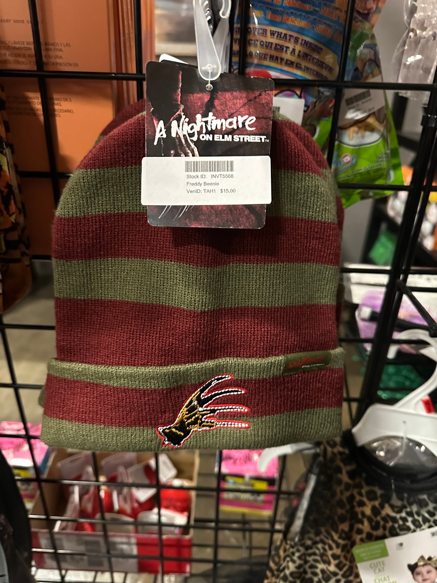 Nightmare on elm street beanie