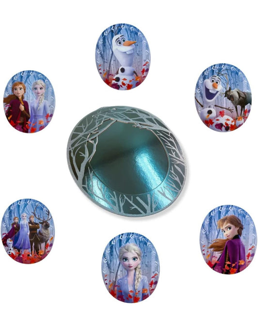 Disney’s Frozen II Glitter Wall Frame & Cutouts - 7 Pc.