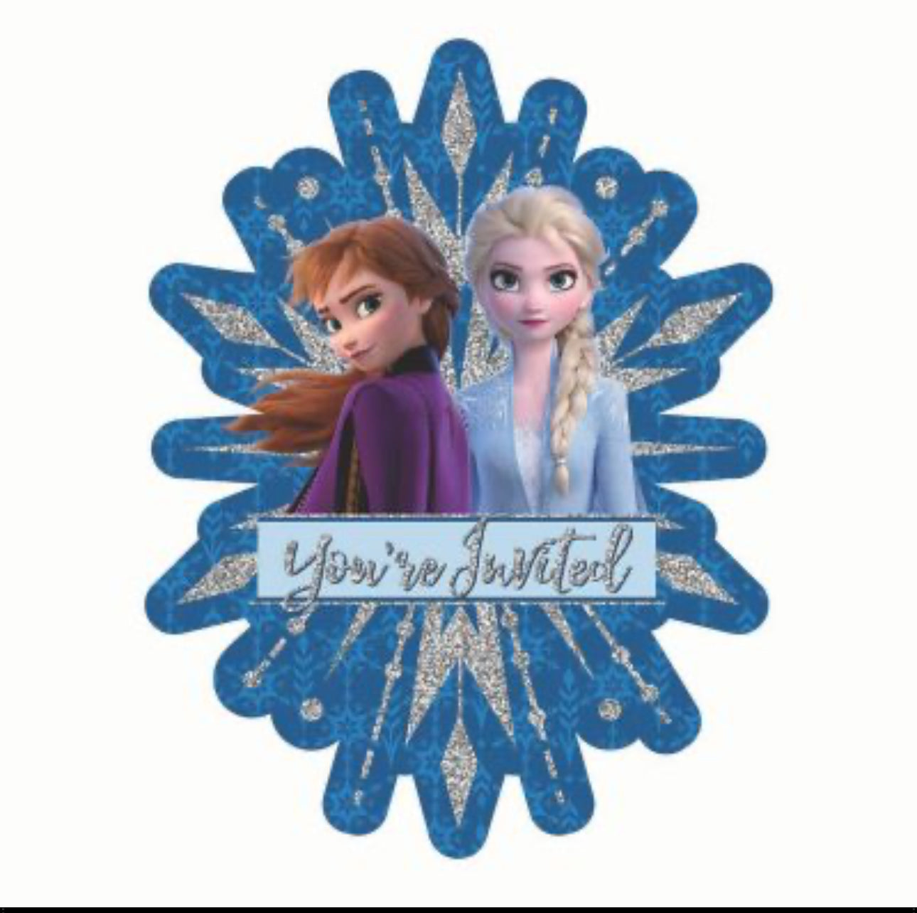 Disney’s Frozen II Jumbo Deluxe Invitations - 8 Pc.