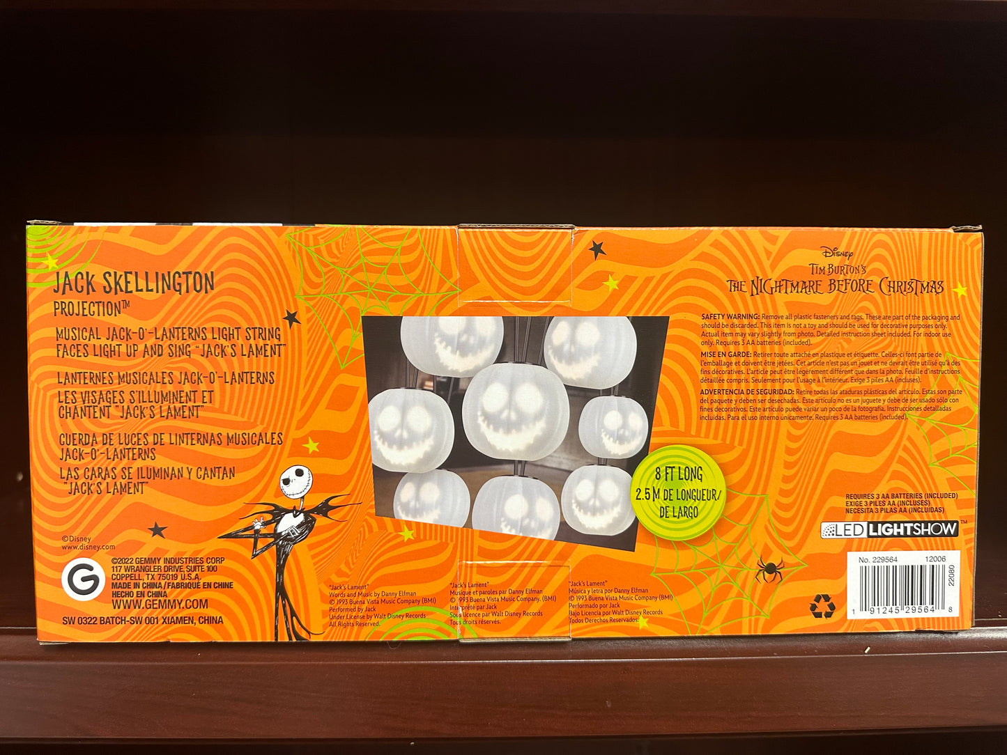 Disney Jack Skeleton lights