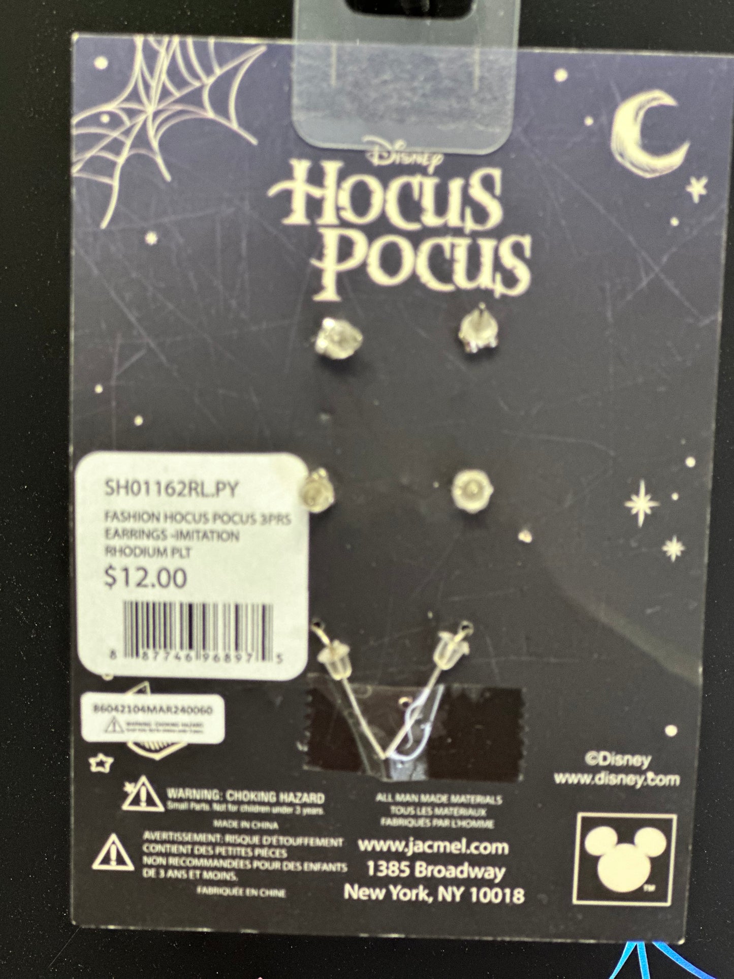 Hocus pocus earrings