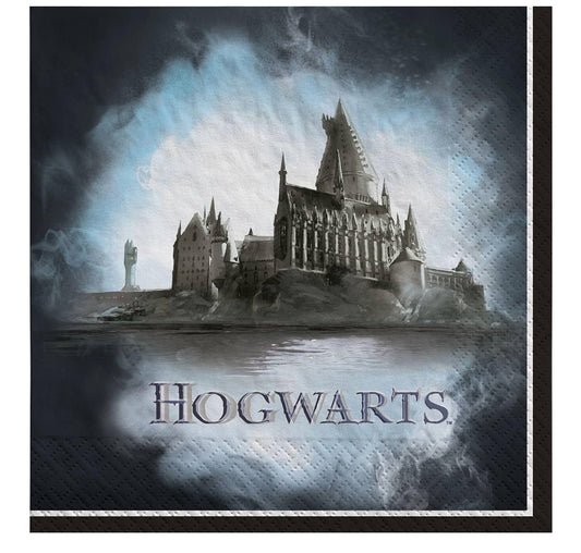 Hogwarts" Lunch Napkins - 6.5" x 6.5" | Paper | Pack of 36