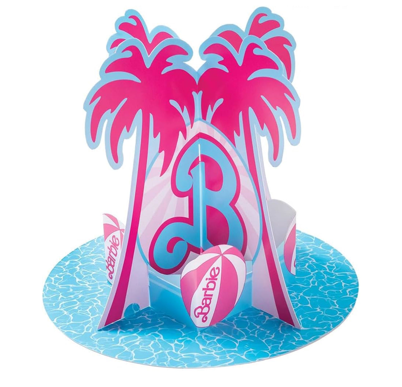 Malibu Barbie Pop-Up Centerpiece